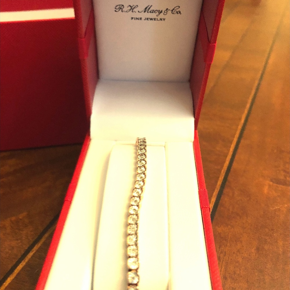 Rose Gold Diamond Bracelet